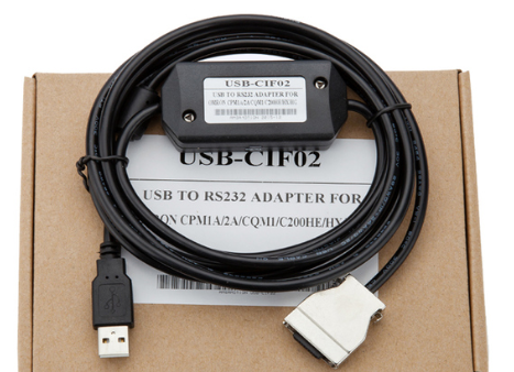 Cáp lập trình PLC Omron USB-CIF02