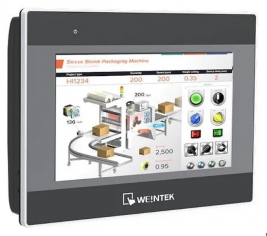 Sữa chữa màn hình cảm ứng Weintek MT8071IP lỗi gương cảm ứng bị chai, chạm khó ăn