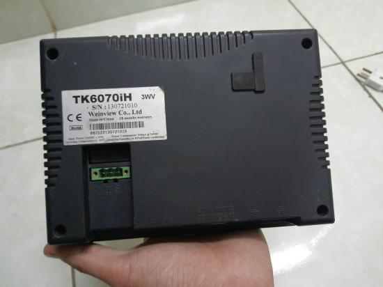 Nhận sửa màn hình HMI Weinview TK6070IH, đơn vị sửa HMI Weinview Lấy Gấp tại Tp HCM