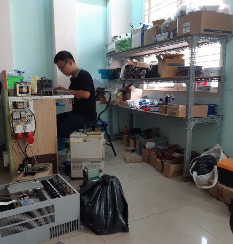 Bảo hành và sửa chữa biến tần Easydriver báo lỗi, Cty Kỹ Thuật Catec