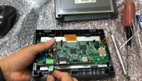 Sửa chữa màn hình HMI Touchwin TG765-MT bị đơ cảm ứng bấm không nhạy