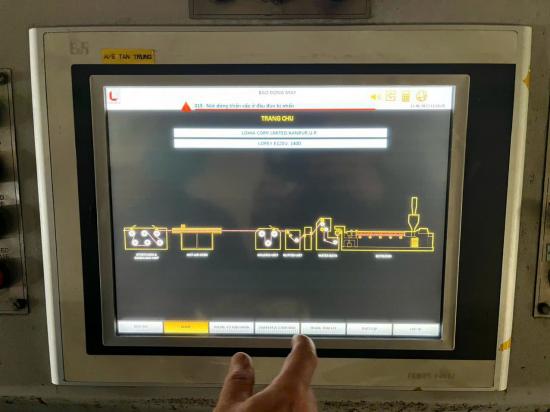 Sửa chữa màn hình HMI Mitsu bị hư tấm cảm ứng HMI, tấm cảm ứng HMI cảm ứng không ăn
